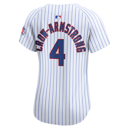 Pete Crow-Armstrong Chicago Cubs Nike Women's 150th Anniversary Limited Jersey - White