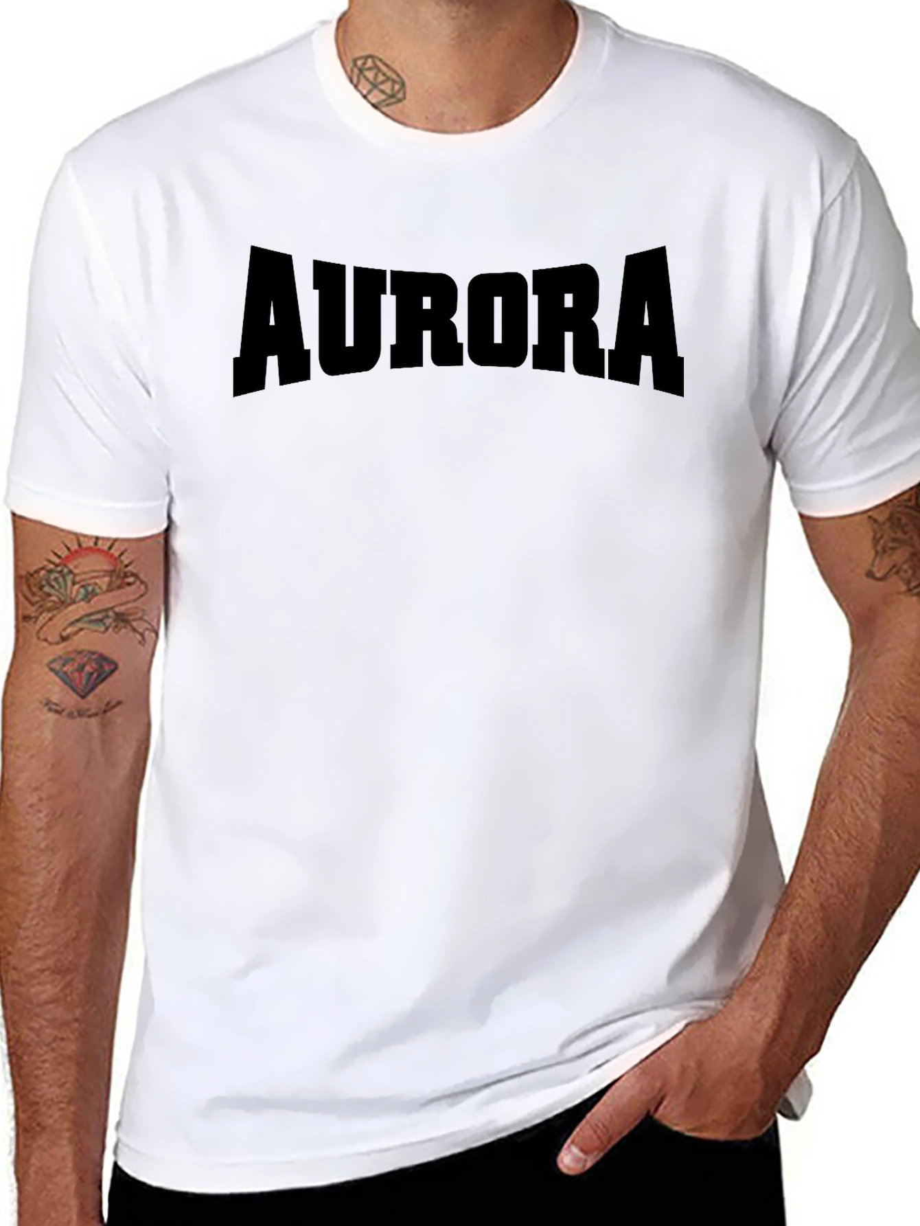 Aurora Graphic Print T-Shirt - Bold Style
