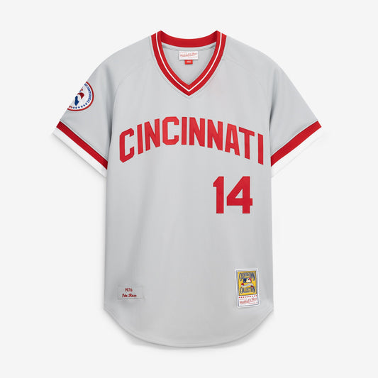 Pete Rose Cincinnati Reds Mitchell &amp;amp; Ness 1976 Authentic Jersey - Gray
