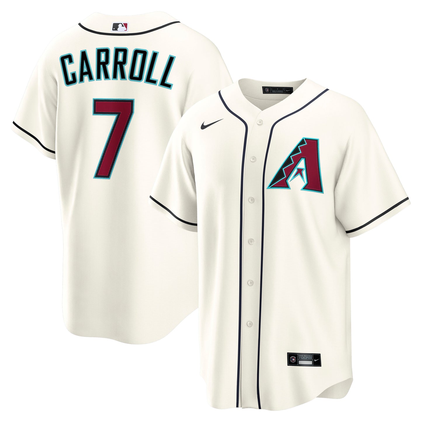 Corbin Carroll Arizona Diamondbacks Nike Home Replica Jersey - Cream