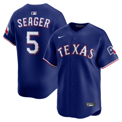 Corey Seager Texas Rangers Nike Alternate 2 Limited Jersey - Royal