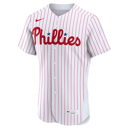 Philadelphia Phillies Nike Home Authentic Custom Jersey - White