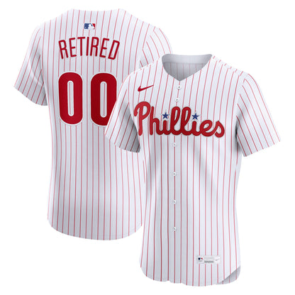 Philadelphia Phillies Nike Home Elite Pick-A-Player Retired Roster Jersey - White