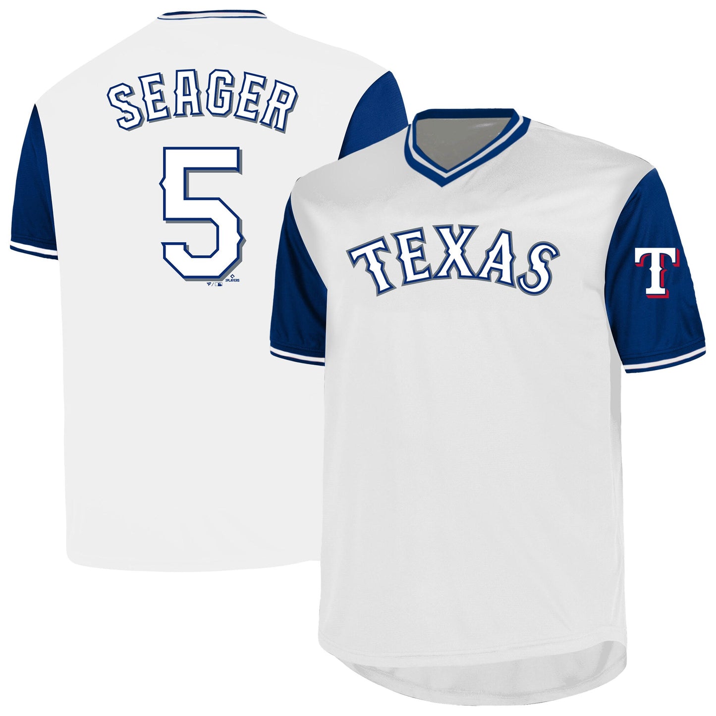 Corey Seager Texas Rangers Profile Big &amp;amp; Tall Name &amp;amp; Number Jersey - White
