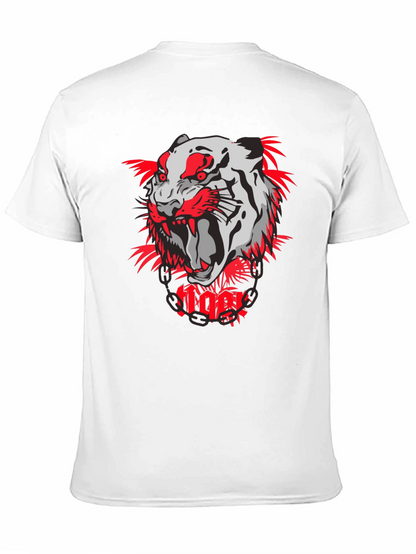 Tiger Graphic Print T-Shirt - Bold & Stylish