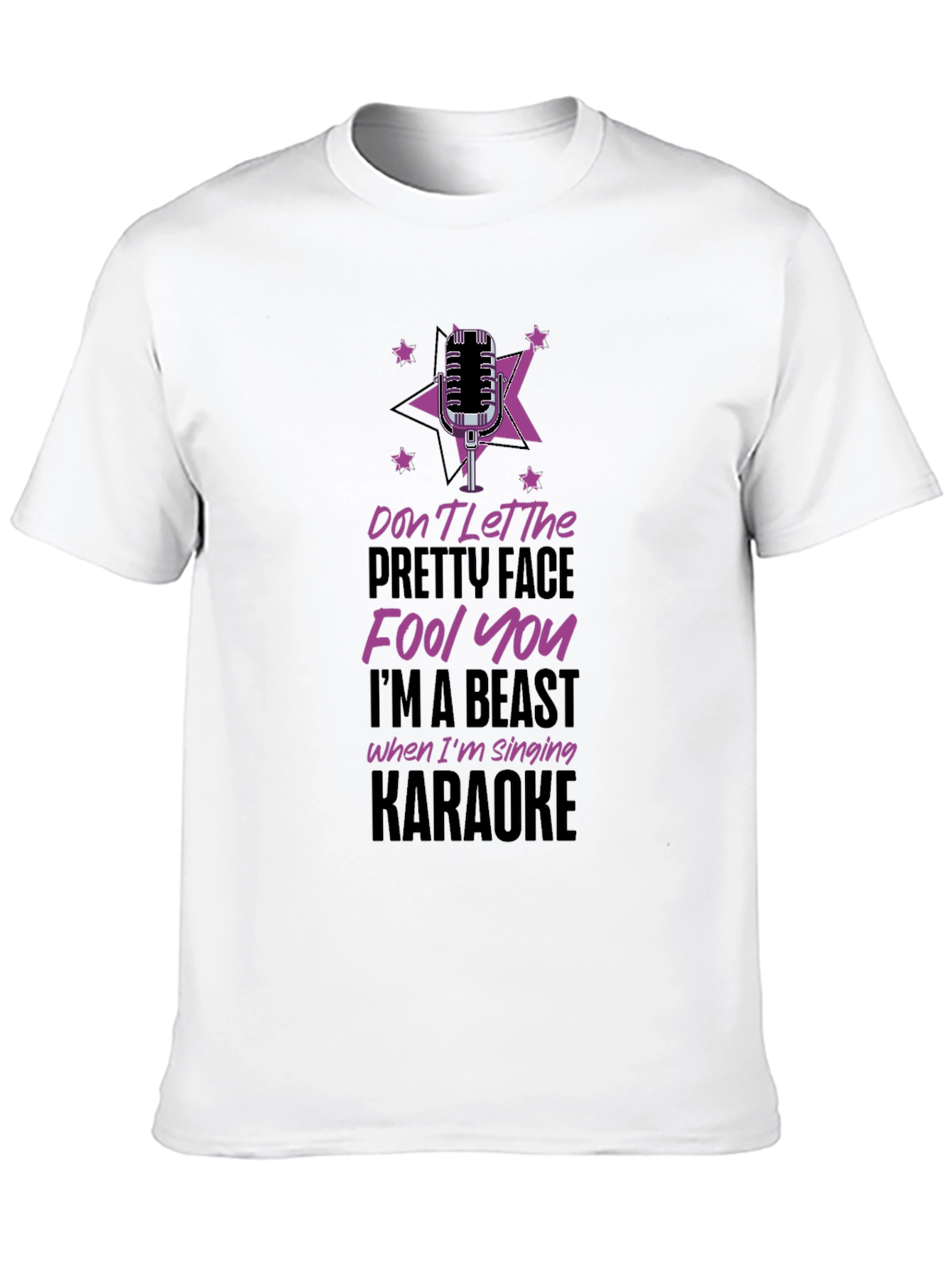 Karaoke Beast T-Shirt - Funny Singer Tee