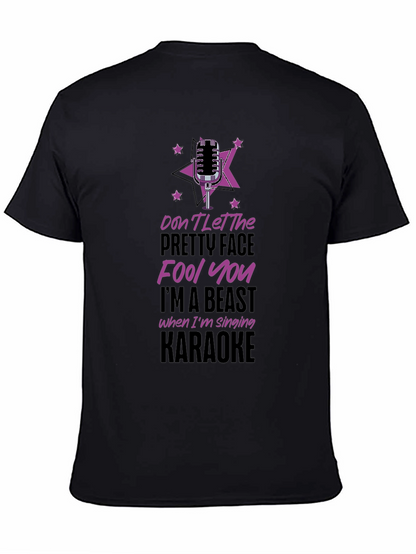 Karaoke Beast T-Shirt - Funny Singer Tee
