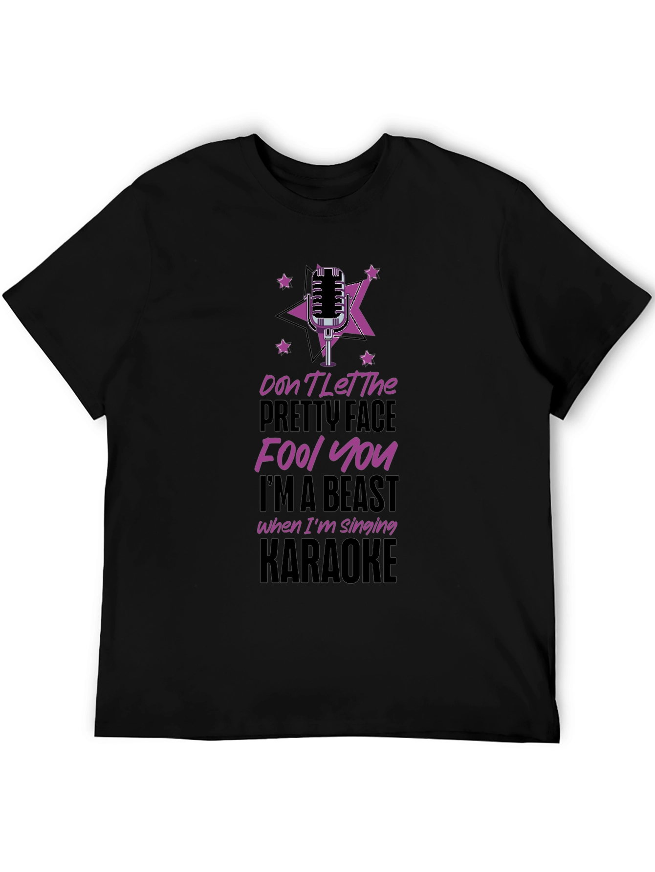 Karaoke Beast T-Shirt - Funny Singer Tee