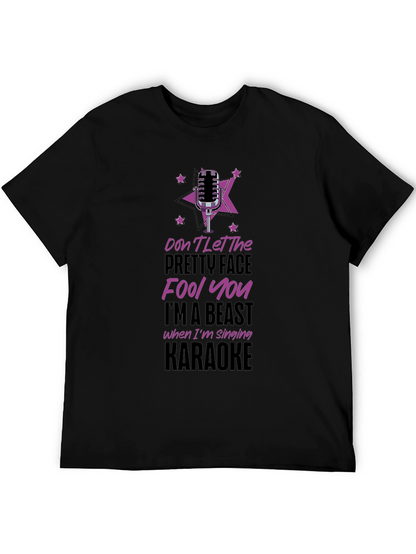 Karaoke Beast T-Shirt - Funny Singer Tee