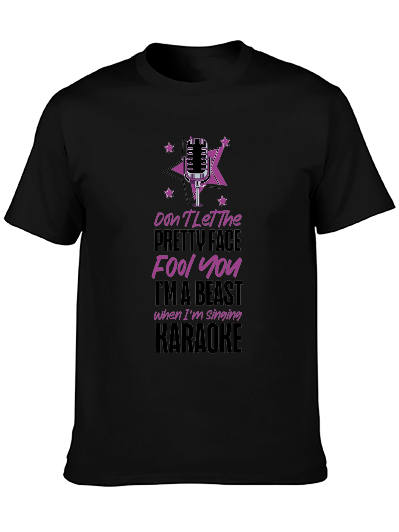 Karaoke Beast T-Shirt - Funny Singer Tee