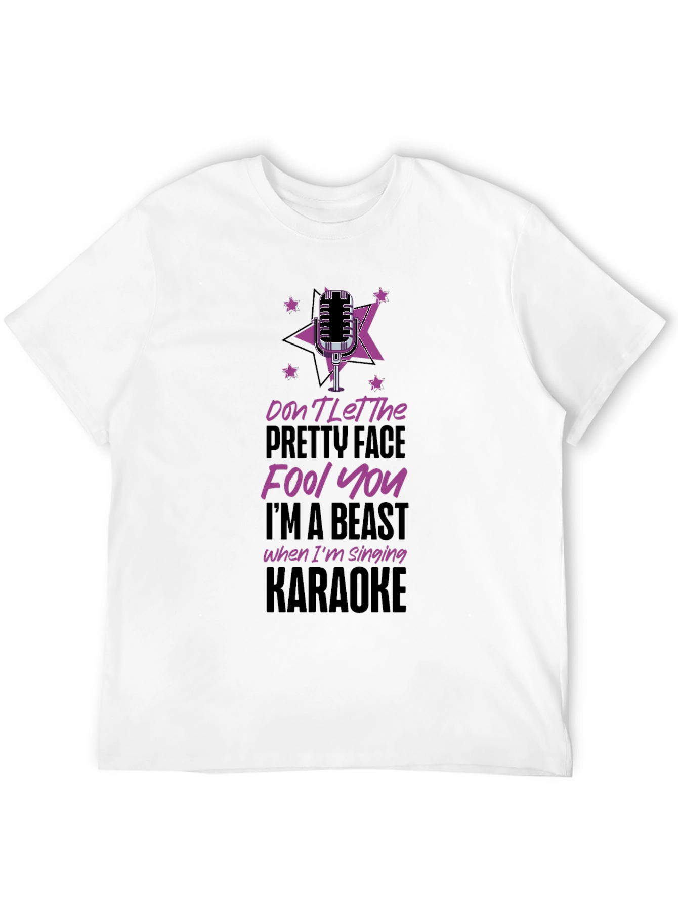 Karaoke Beast T-Shirt - Funny Singer Tee