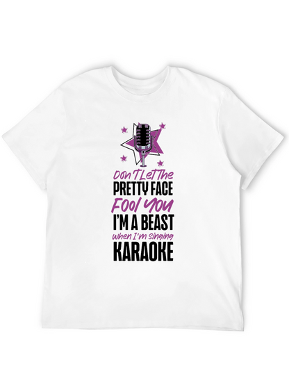 Karaoke Beast T-Shirt - Funny Singer Tee