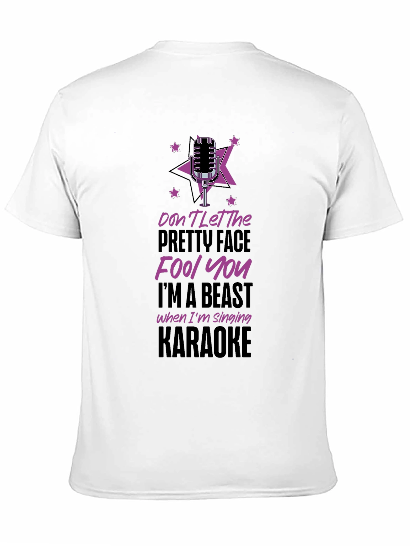 Karaoke Beast T-Shirt - Funny Singer Tee