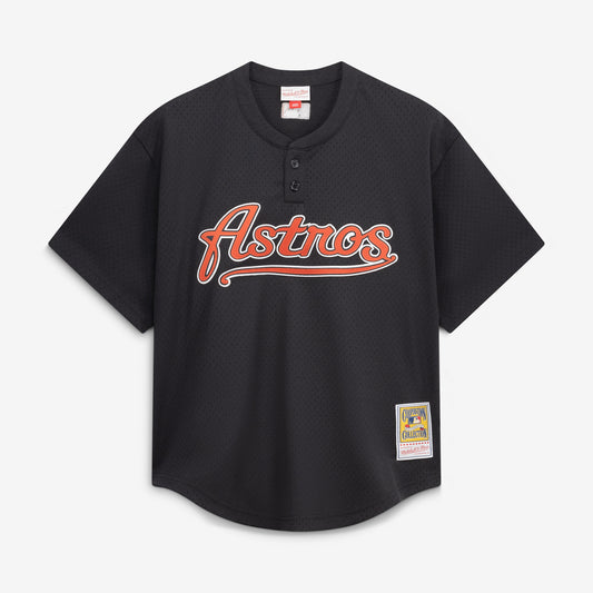 Craig Biggio Houston Astros Mitchell &amp;amp; Ness Authentic Batting Practice Jersey - Black
