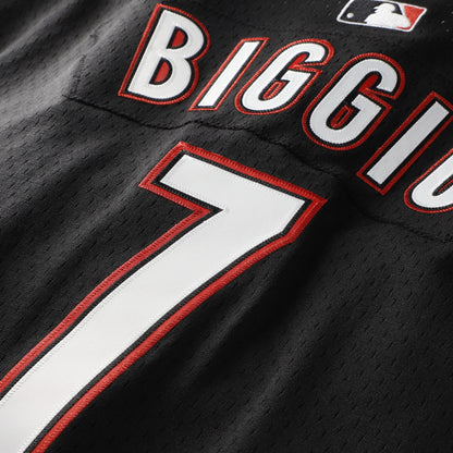 Craig Biggio Houston Astros Mitchell &amp;amp; Ness Authentic Batting Practice Jersey - Black