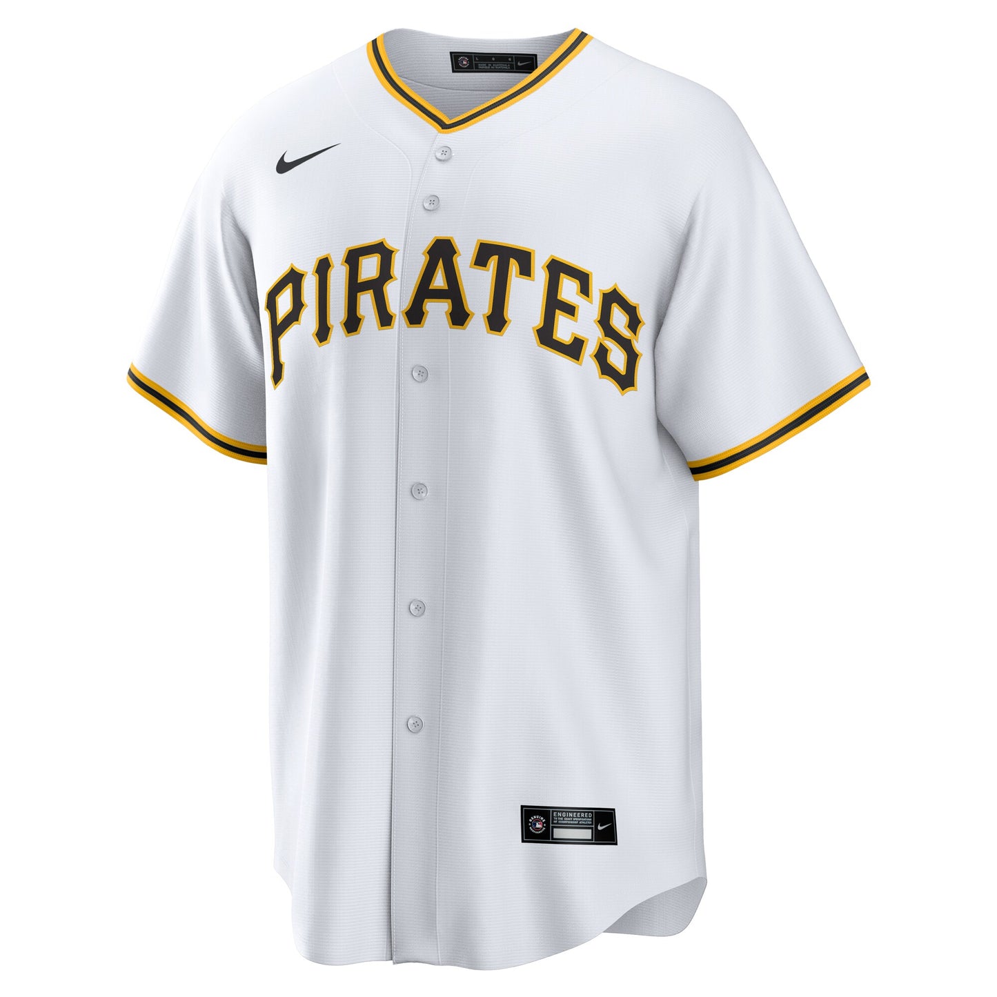 Pittsburgh Pirates Nike #1 Dad Home Replica Jersey - White
