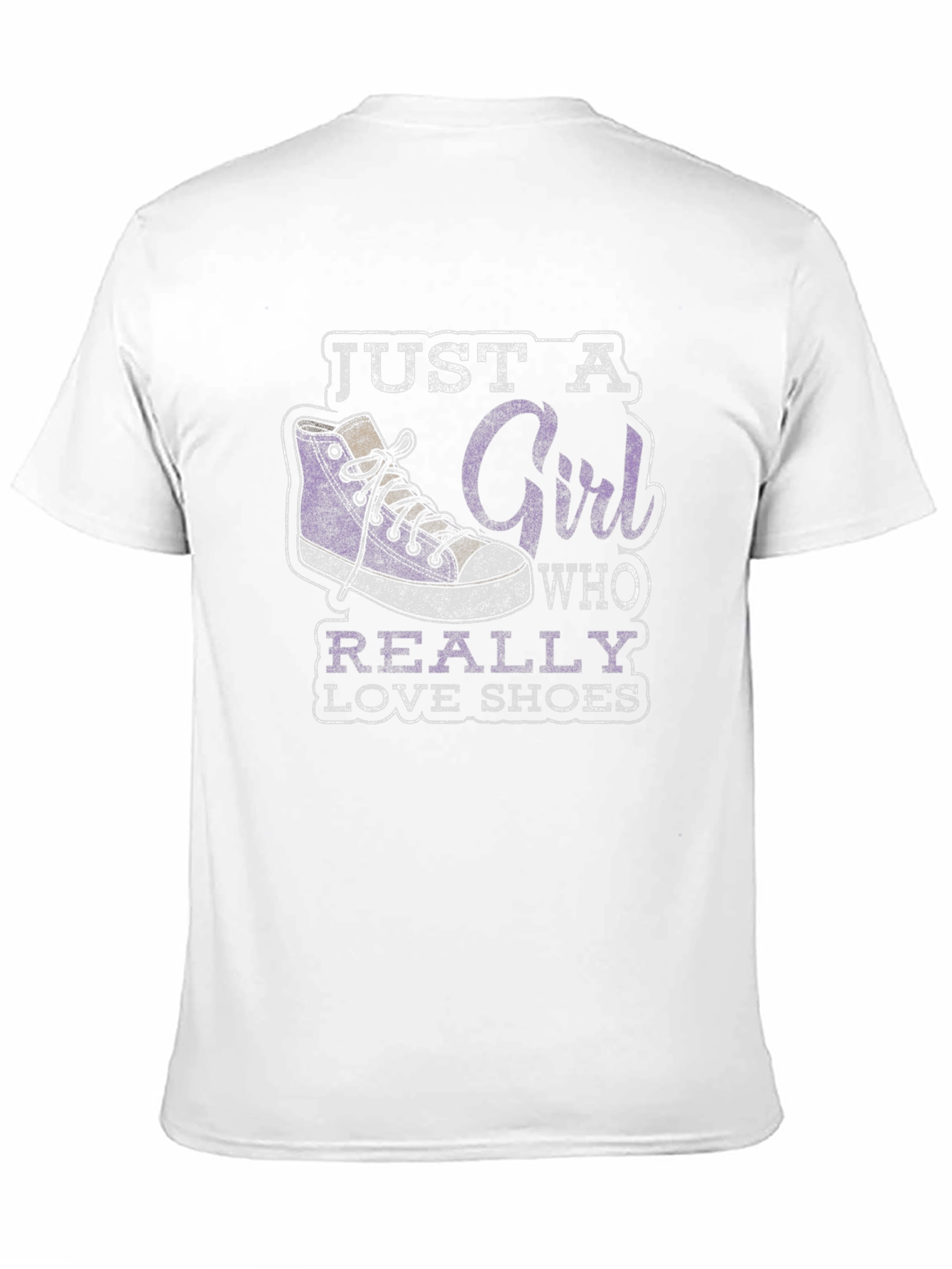 Just a Girl Who Really Loves Shoes Graphic Tee