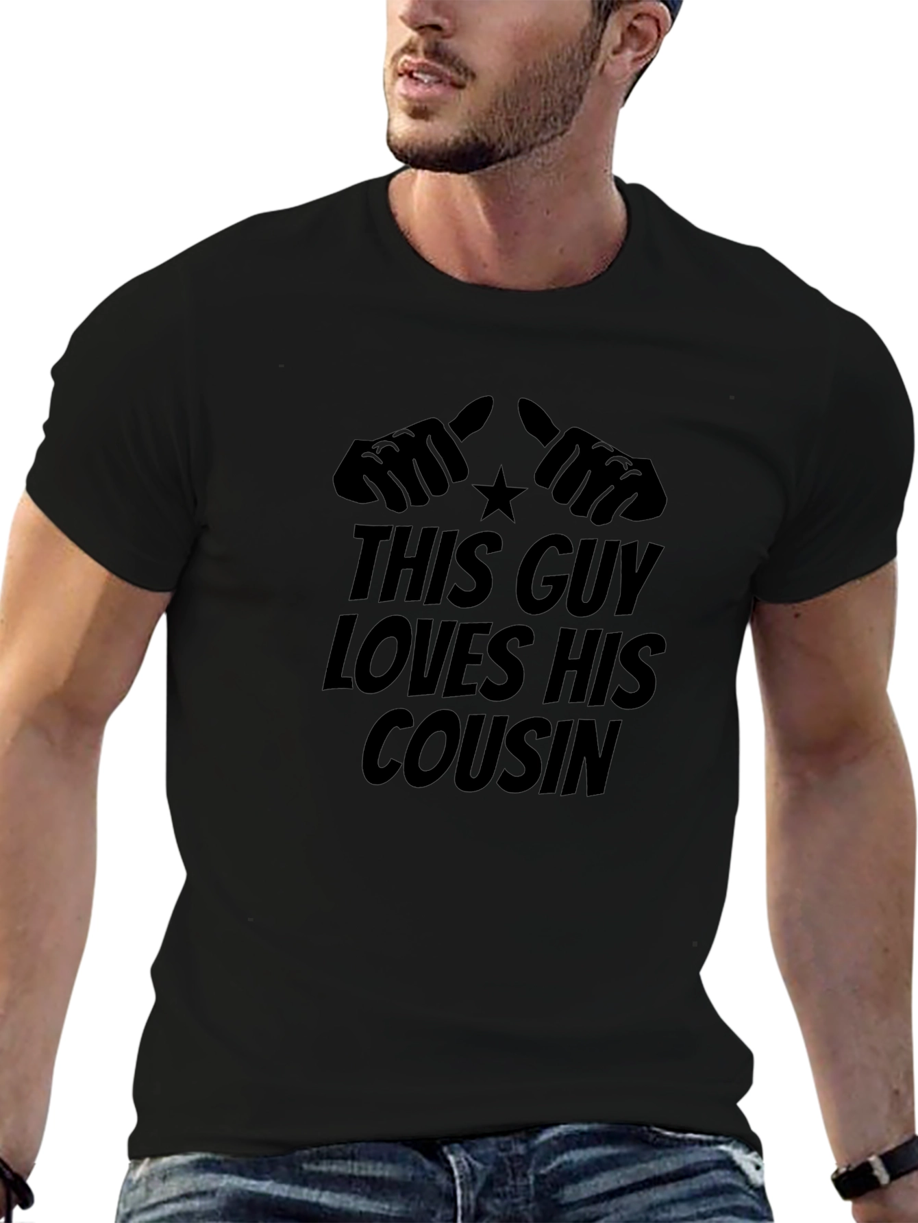 This Guy Loves His Cousin T-Shirt