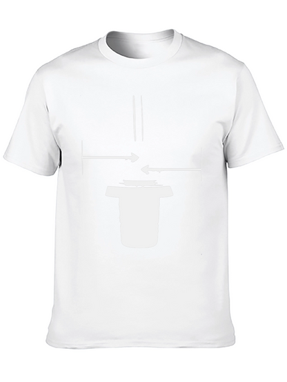 Funny Physics T-Shirt - Schrodingers Cat Design