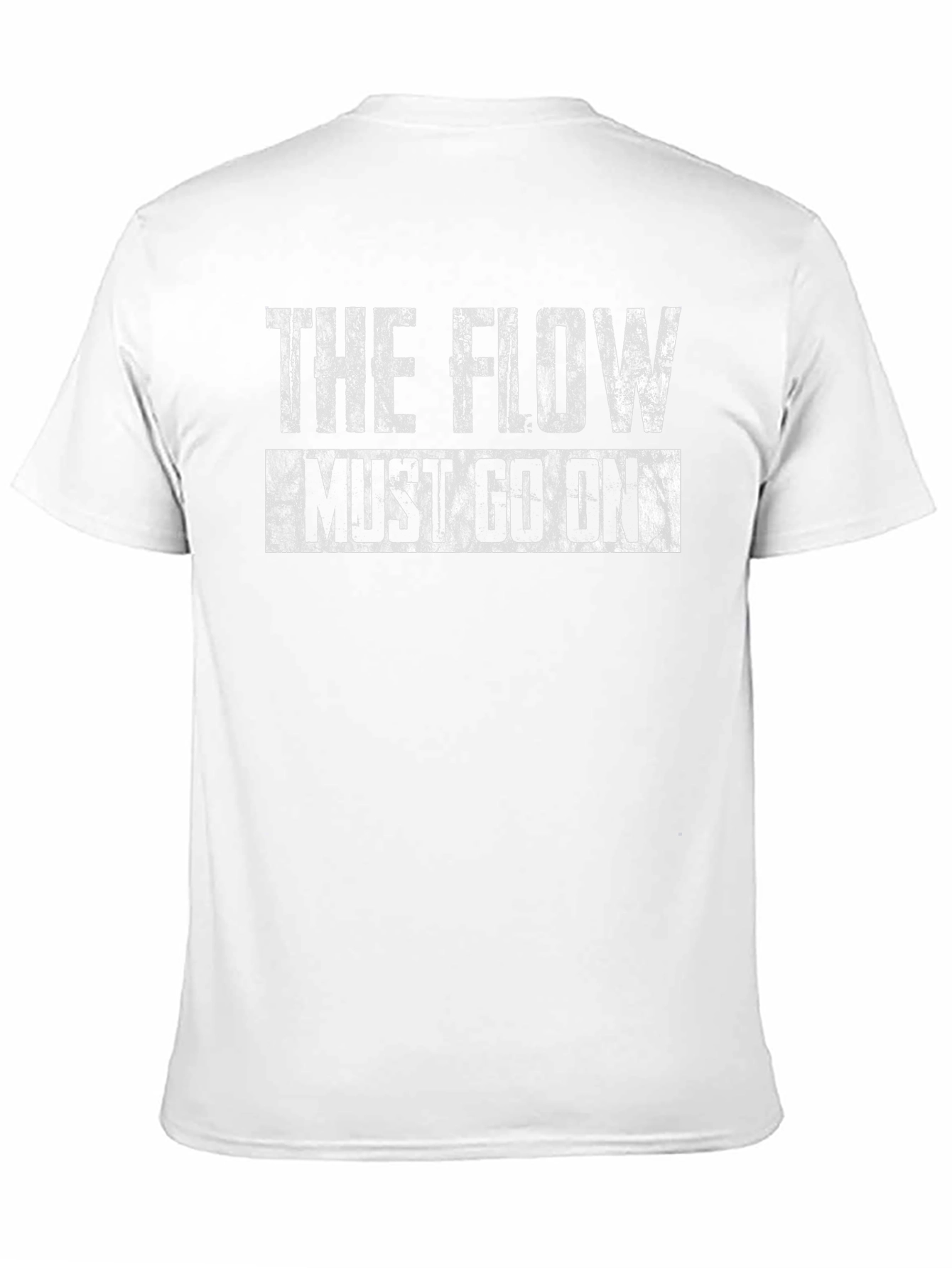 The Flow Must Go On Black T-Shirt