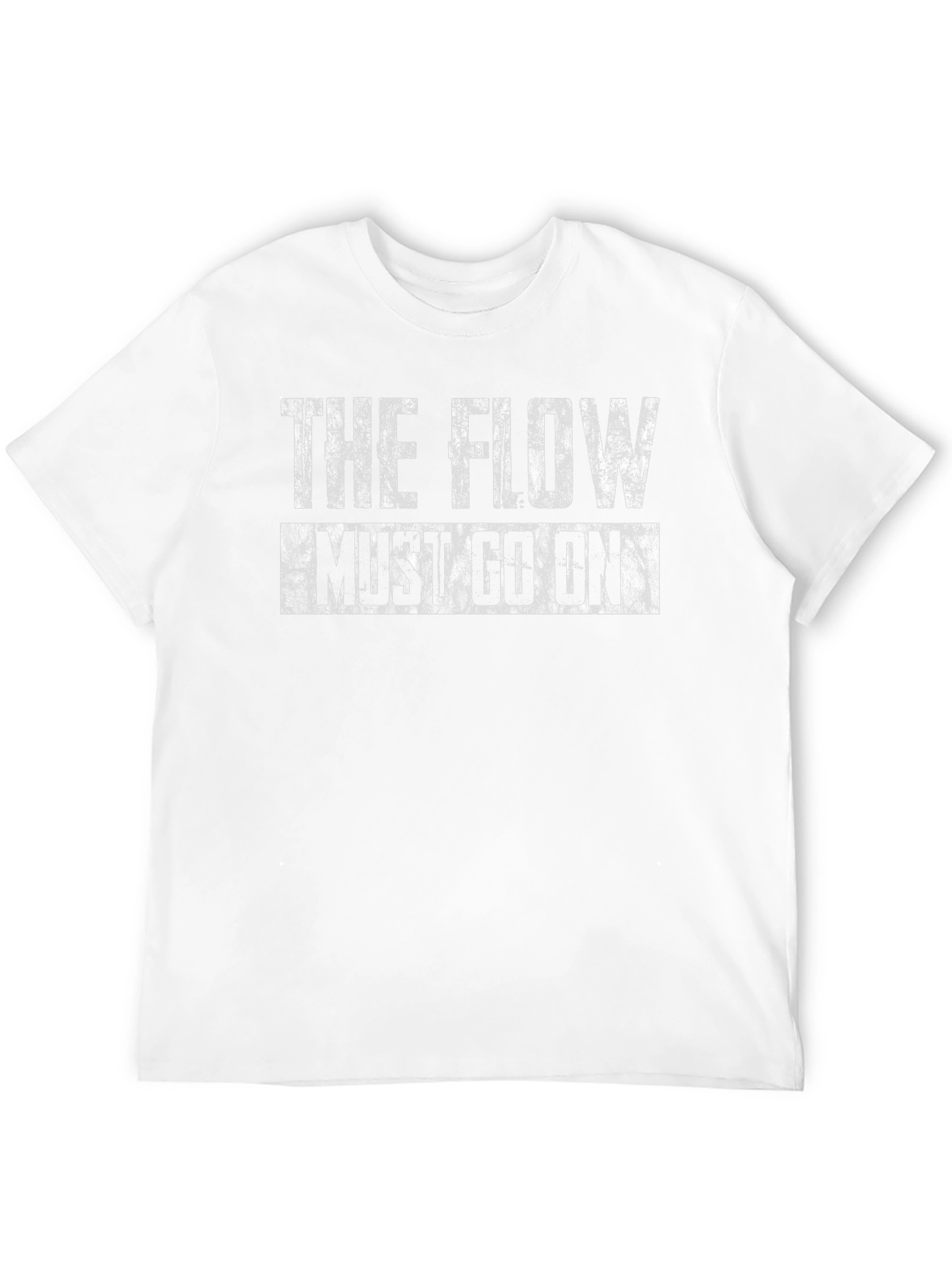The Flow Must Go On Black T-Shirt