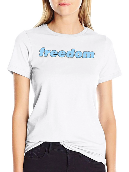 Freedom T-Shirt - Black Graphic Tee