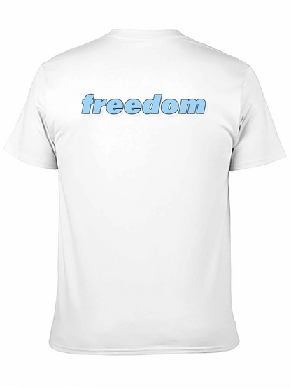 Freedom T-Shirt - Black Graphic Tee