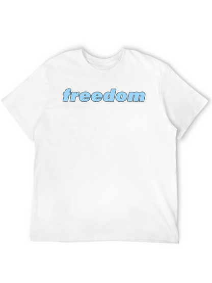 Freedom T-Shirt - Black Graphic Tee