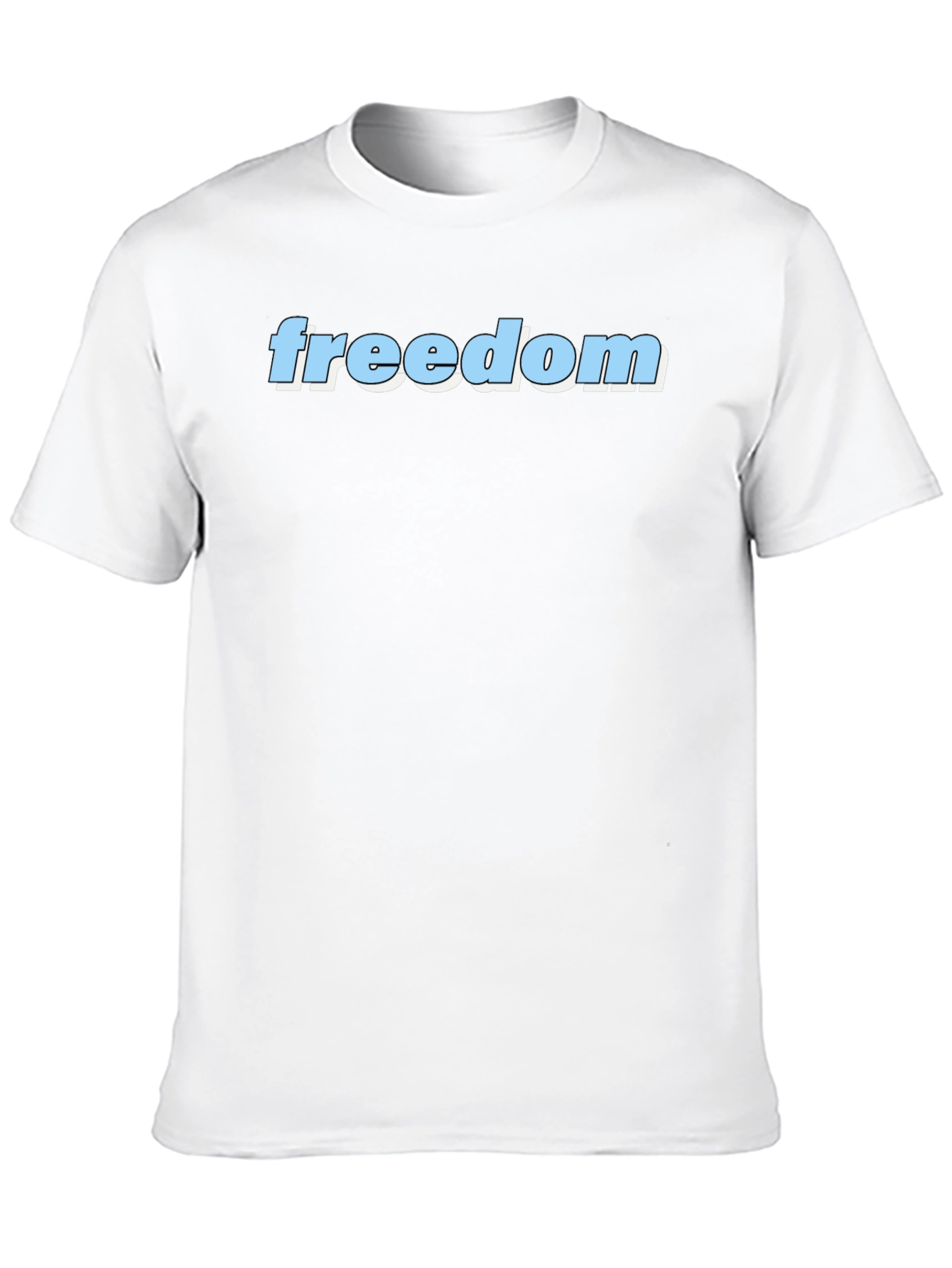 Freedom T-Shirt - Black Graphic Tee