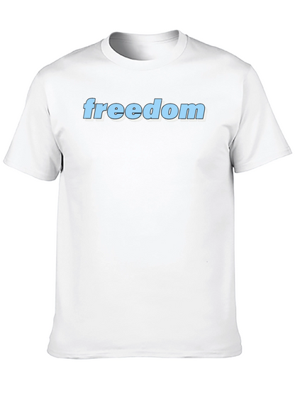 Freedom T-Shirt - Black Graphic Tee