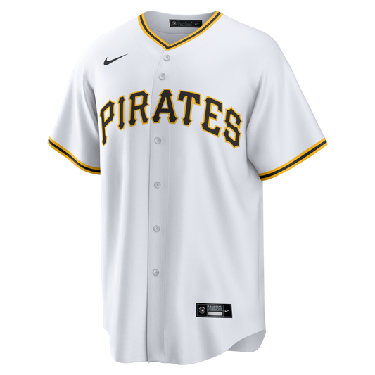 Pittsburgh Pirates Nike Home Big &amp;amp; Tall Replica Jersey - White