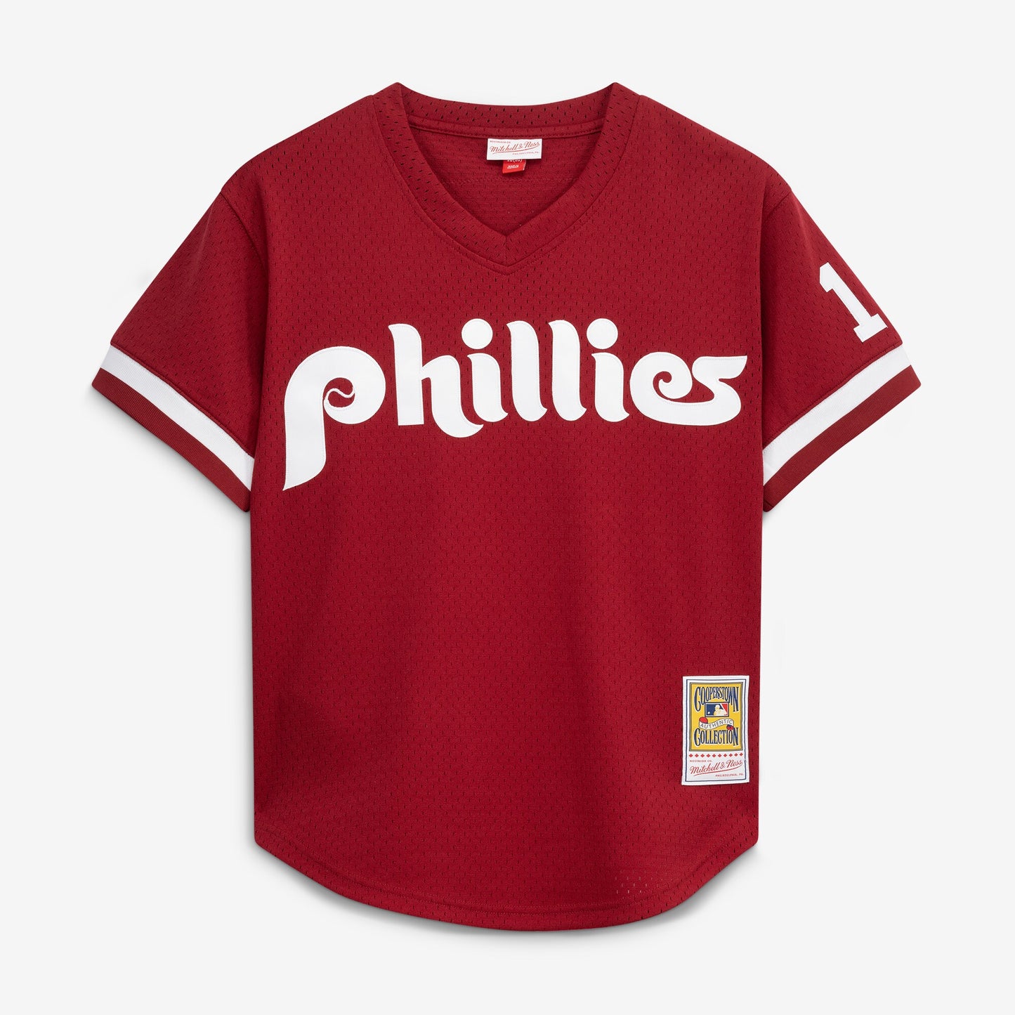Darren Daulton Philadelphia Phillies Mitchell &amp;amp; Ness Authentic Batting Practice Jersey - Scarlet