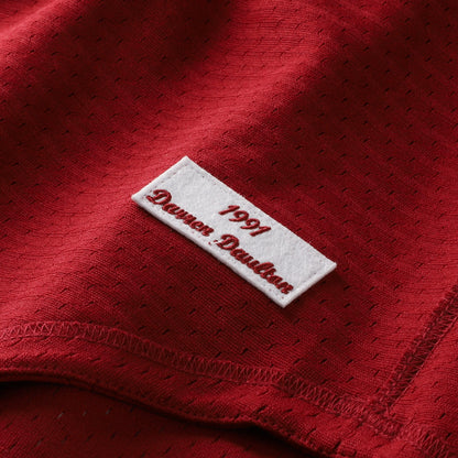 Darren Daulton Philadelphia Phillies Mitchell &amp;amp; Ness Authentic Batting Practice Jersey - Scarlet