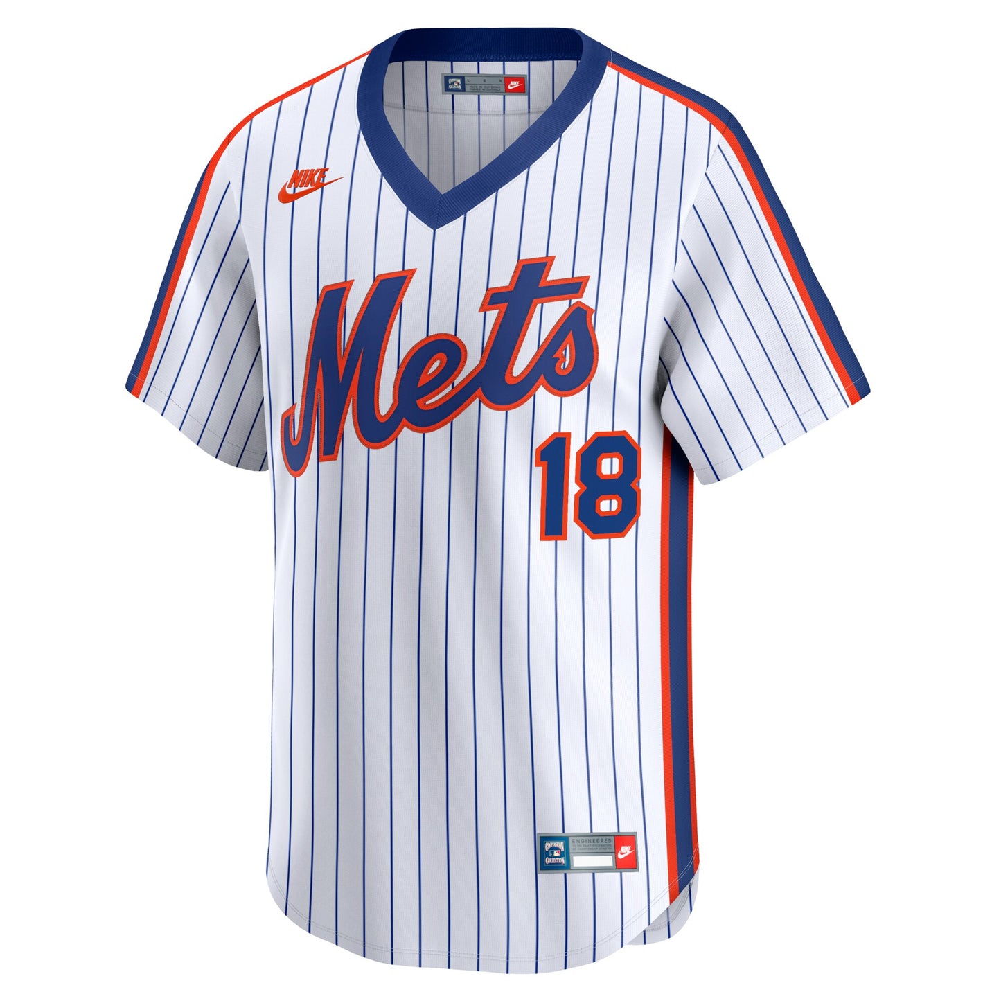 Darryl Strawberry New York Mets Nike Throwback Cooperstown Limited Jersey - Navy