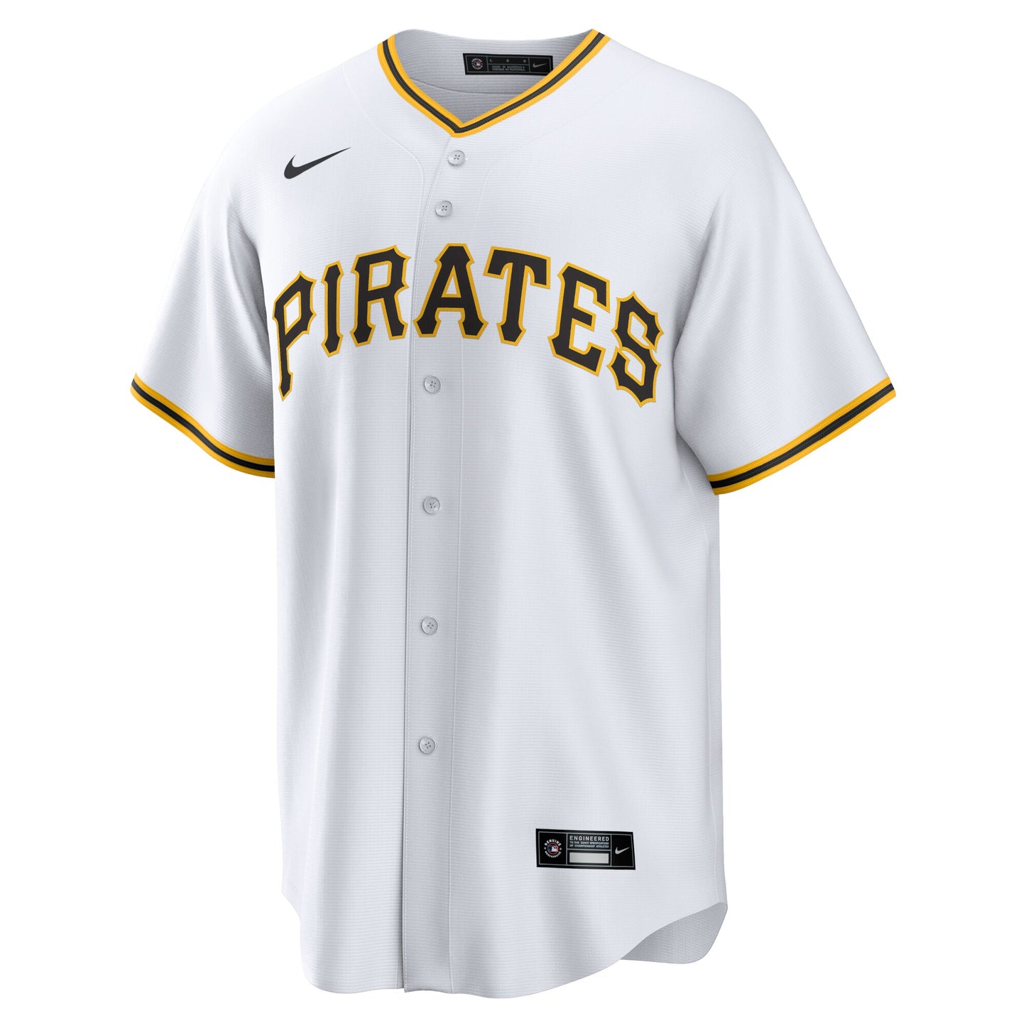Pittsburgh Pirates Nike Home Replica Team Jersey - White