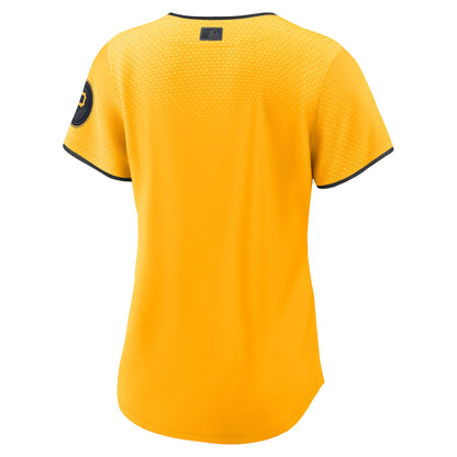 Pittsburgh Pirates Nike Women's City Connect Replica Jersey - Gold