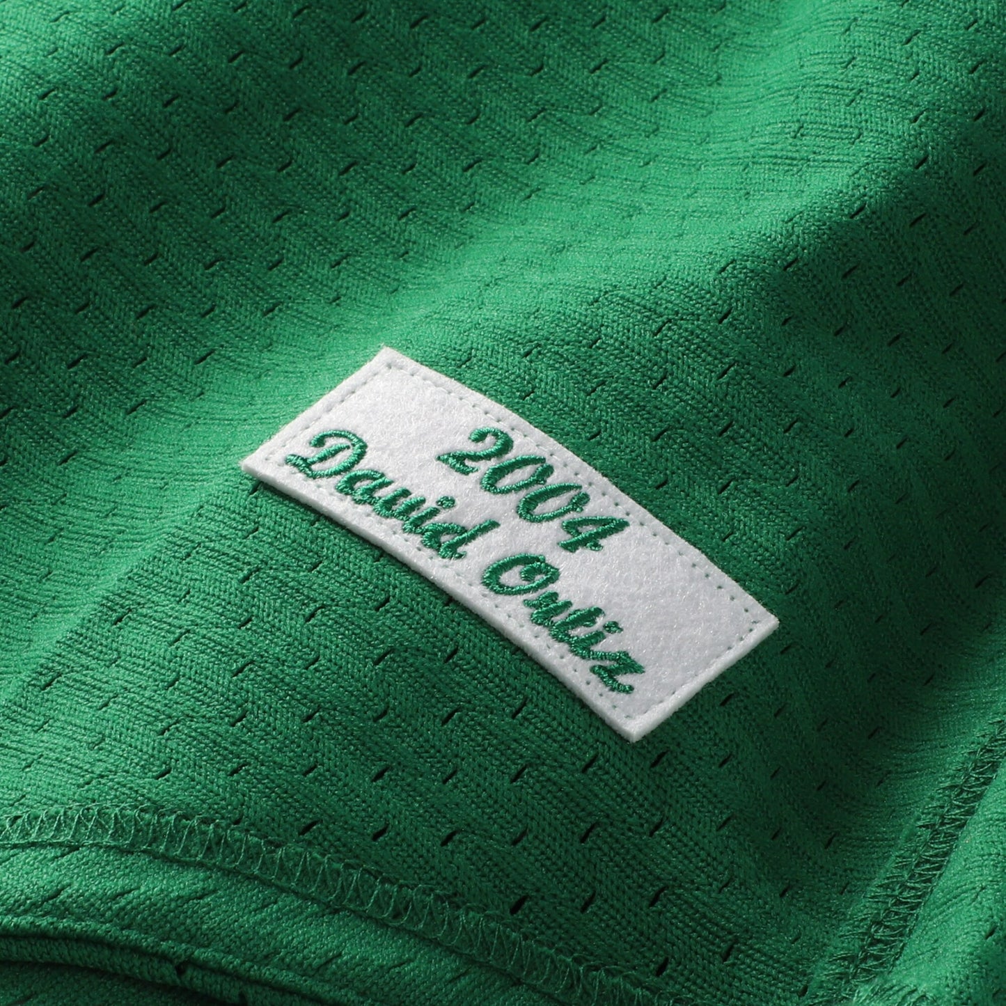 David Ortiz Boston Red Sox Mitchell &amp;amp; Ness Big &amp;amp; Tall Cooperstown Collection Mesh Batting Practice Jersey - Kelly Green