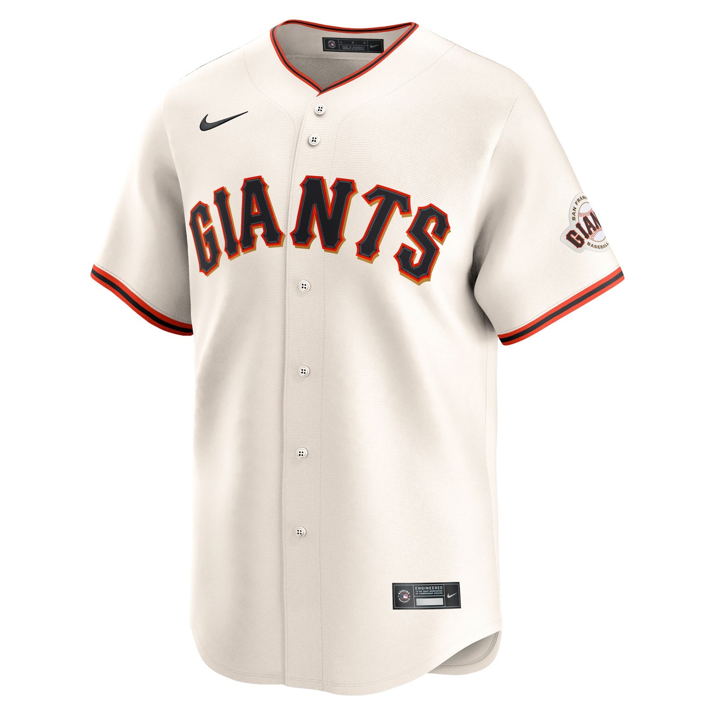 Rafael Devers San Francisco Giants Nike Home Limited Player Jersey - Cream