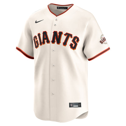 Rafael Devers San Francisco Giants Nike Home Limited Player Jersey - Cream