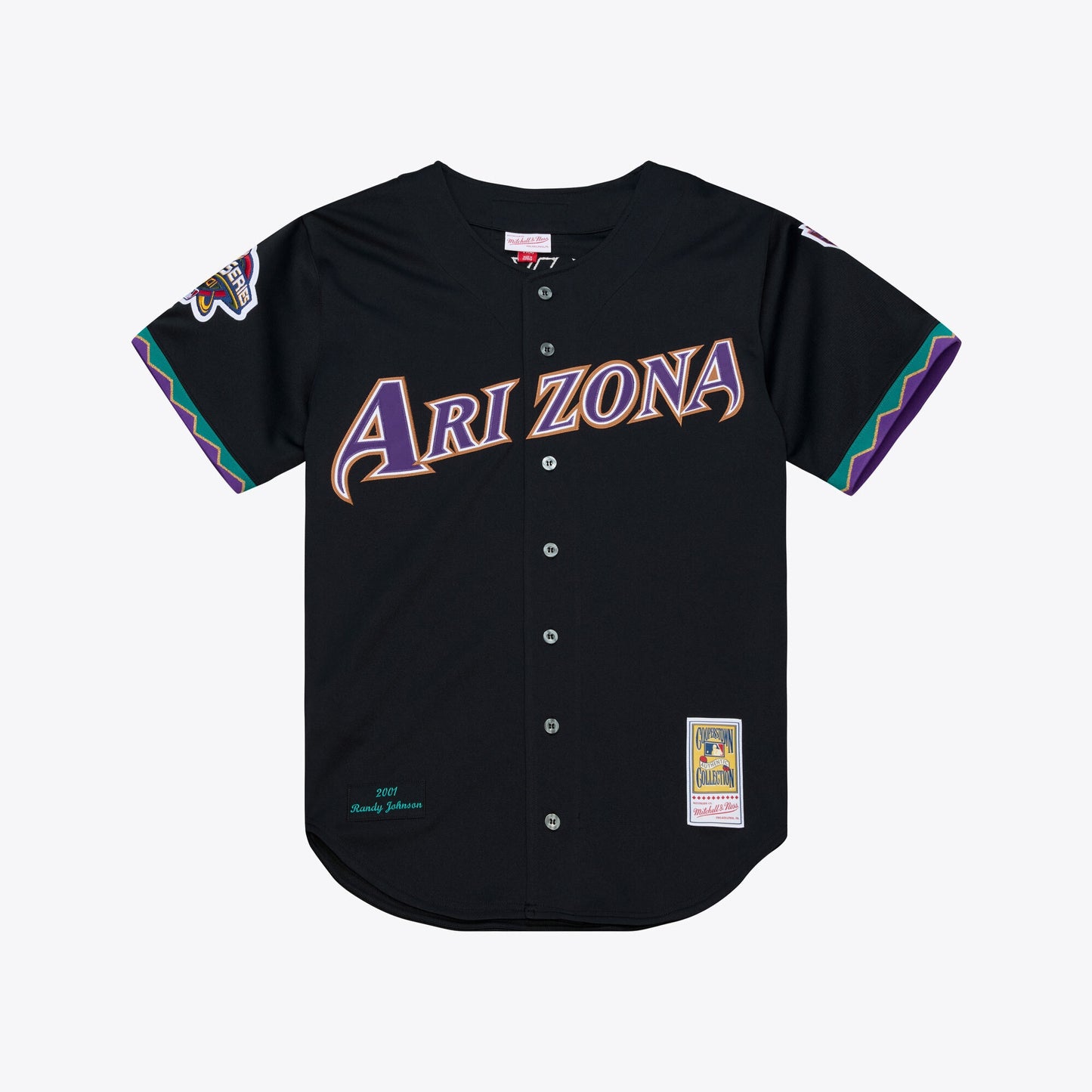 Randy Johnson Arizona Diamondbacks Mitchell &amp;amp; Ness 2001 Authentic Jersey - Black