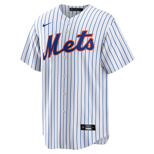 David Peterson New York Mets Nike Home Replica Jersey - White