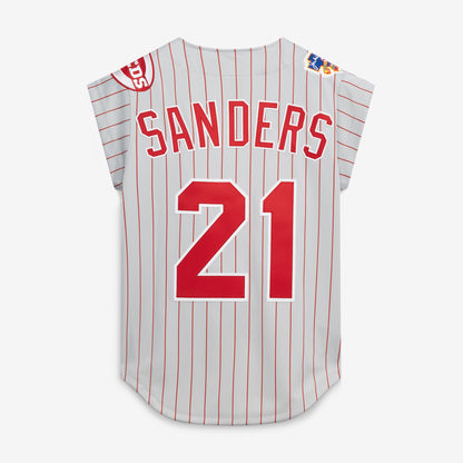 Deion Sanders Cincinnati Reds Mitchell &amp;amp; Ness 1997 Authentic Jersey - Gray