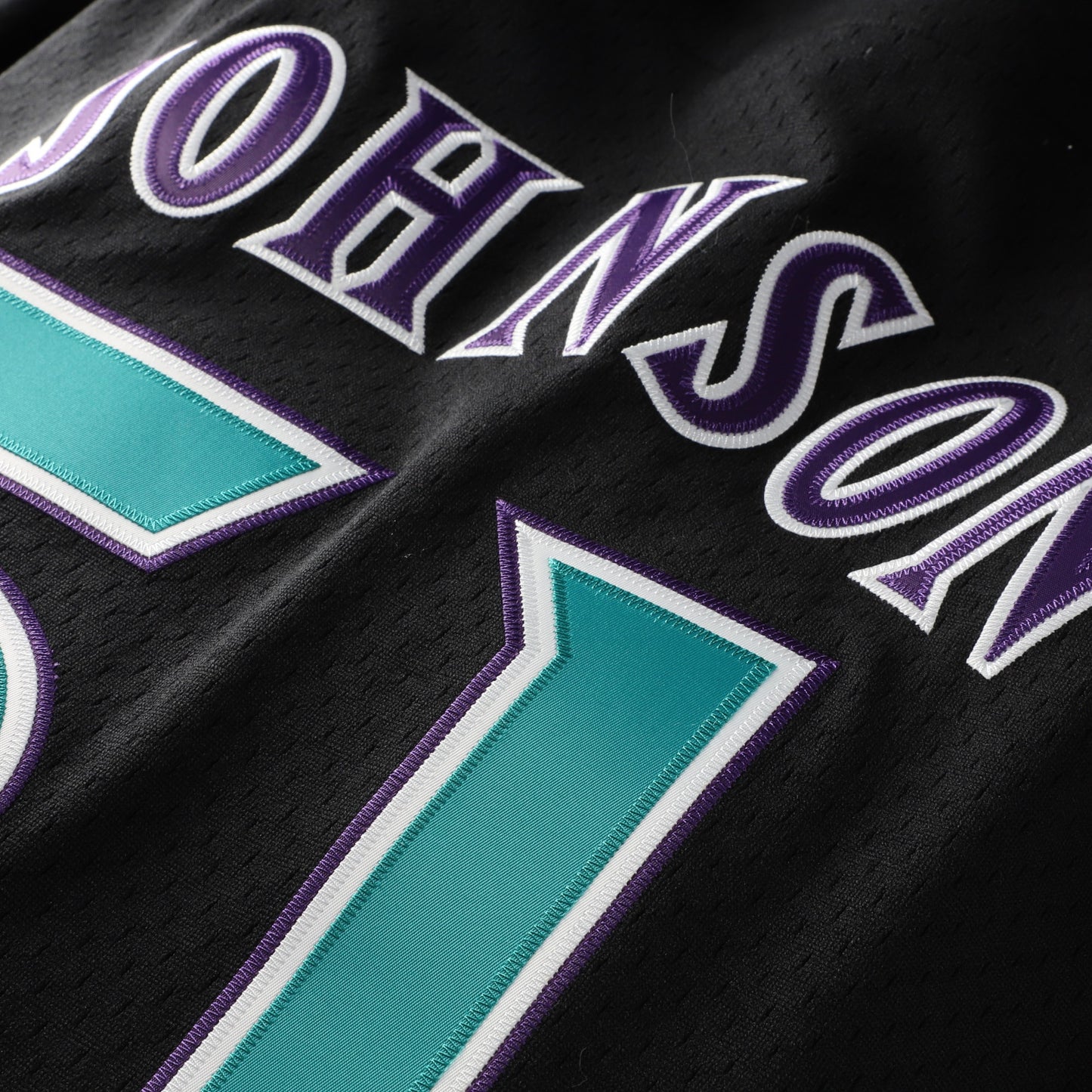 Randy Johnson Arizona Diamondbacks Mitchell &amp;amp; Ness Cooperstown Collection Mesh Batting Practice Button-Up Jersey - Black
