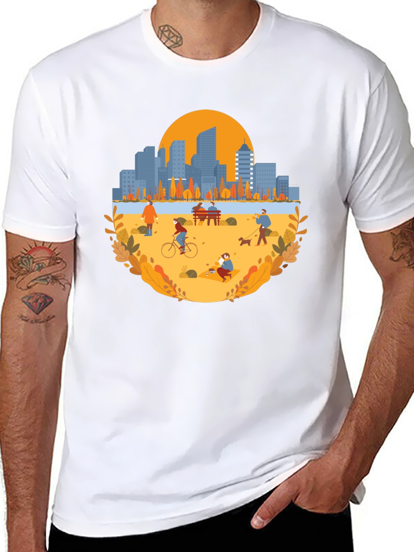 City Park Graphic Tee - Stylish & Comfortable