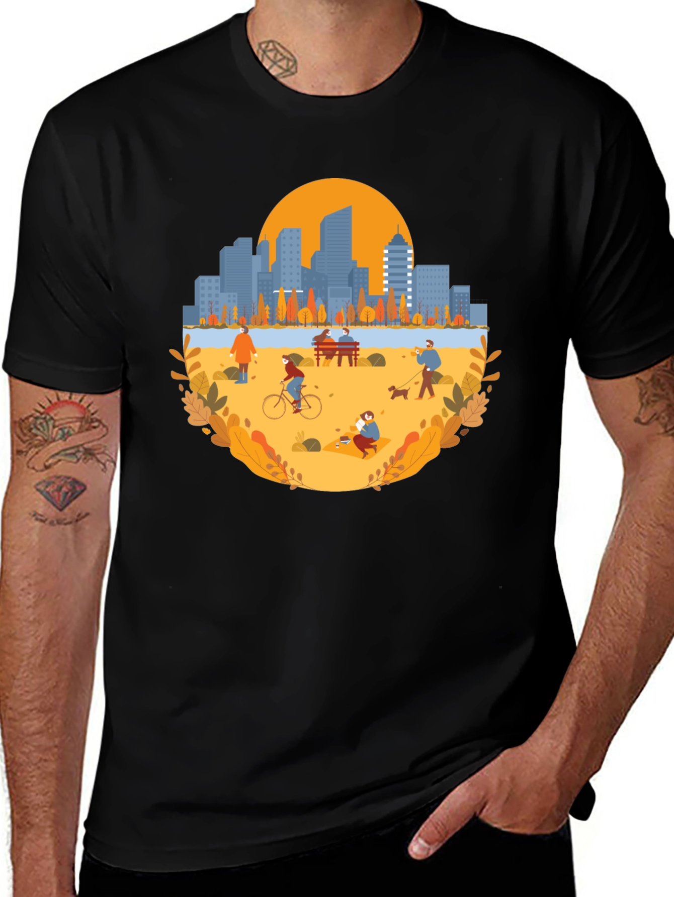 City Park Graphic Tee - Stylish & Comfortable