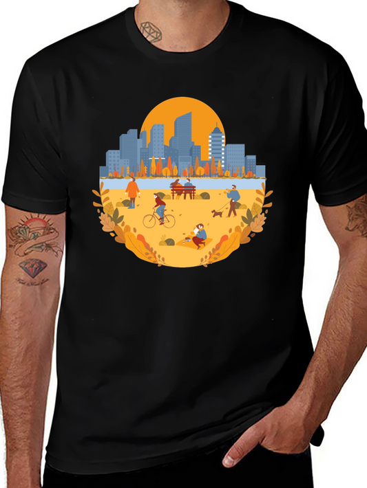 City Park Graphic Tee - Stylish & Comfortable