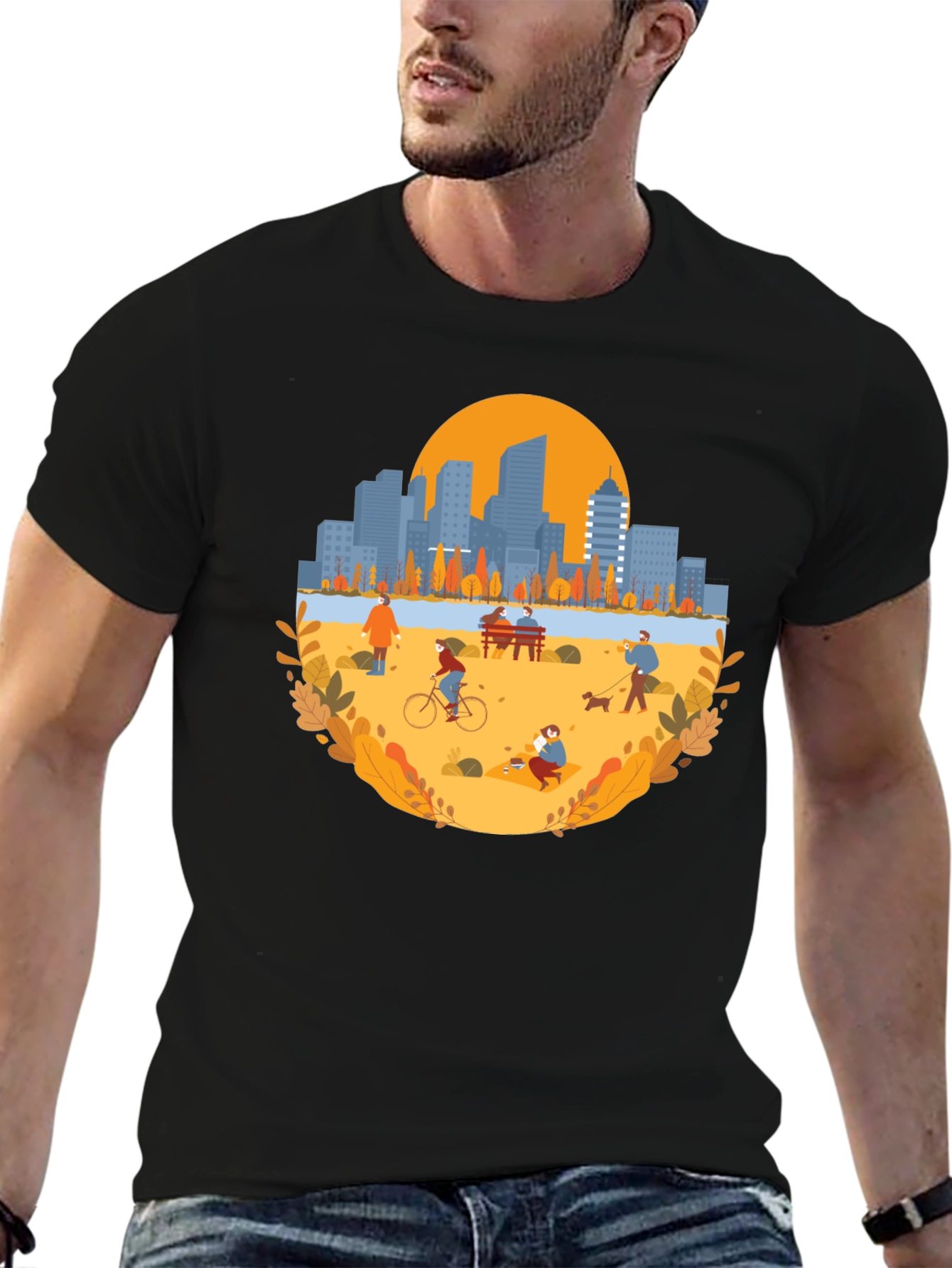 City Park Graphic Tee - Stylish & Comfortable