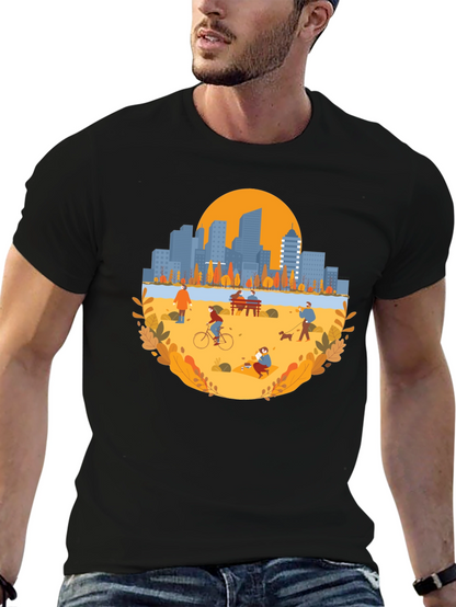 City Park Graphic Tee - Stylish & Comfortable