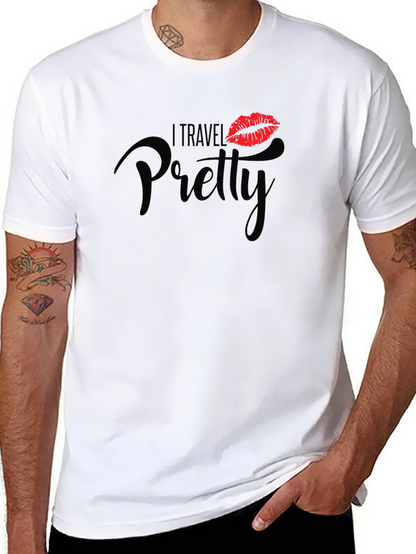 I Travel Pretty Graphic Tee
