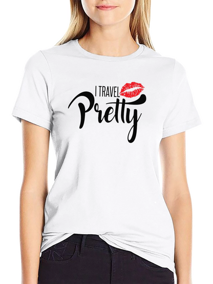 I Travel Pretty Graphic Tee